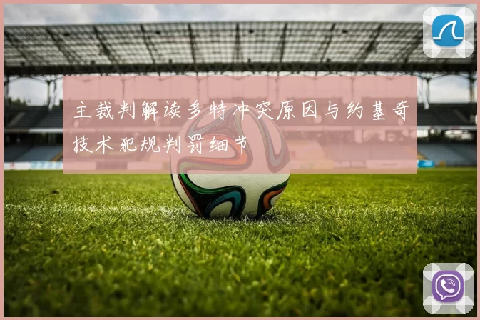 主裁判解读多特冲突原因与约基奇技术犯规判罚细节